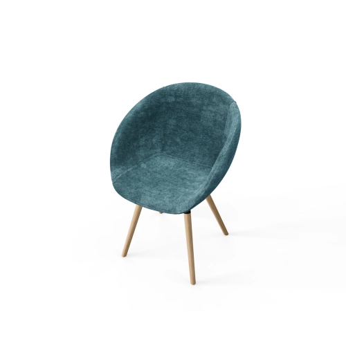 Krzesło KR-502 Ruby Kolory Tkanina Loris 37 Design Italia 2025-2030